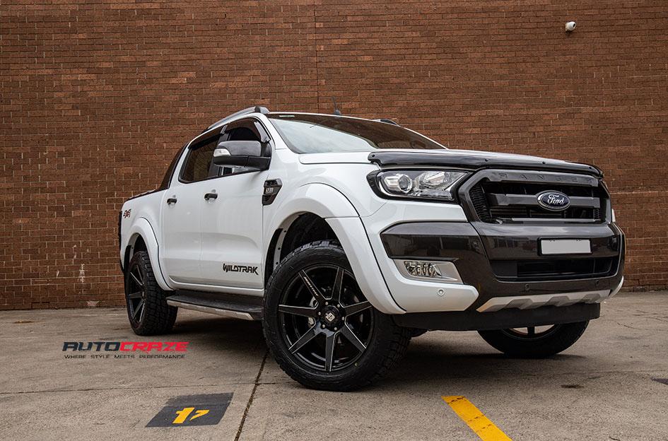 FORD RANGER AVALANCHE GLOSS BLACK MILLED ACCENTS